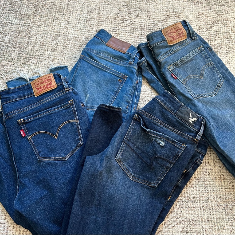 Levi's, Madewell, American Eagle Jens Bundle - Picture 1 of 6
